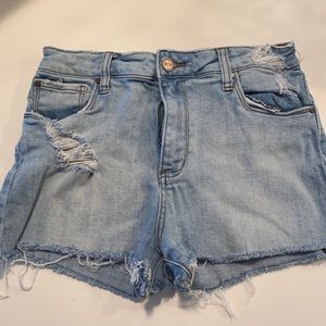 BP high waisted jean shorts